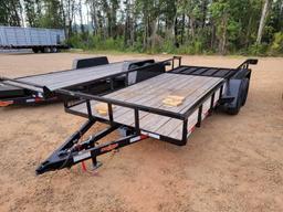540 - ABSOLUTE - DOWN TO EARTH 82" X 16' TRAILER
