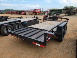 540 - ABSOLUTE - DOWN TO EARTH 82" X 16' TRAILER