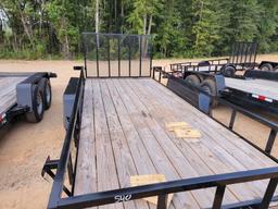 540 - ABSOLUTE - DOWN TO EARTH 82" X 16' TRAILER
