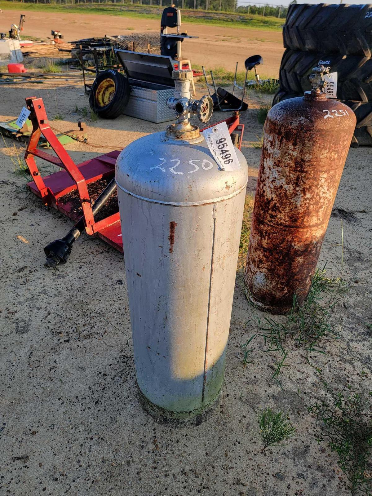 2250 - ABSOLUTE - 80 GALLON PROPANE TANK