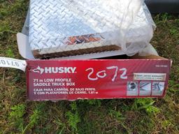 2072 - NEW HUSKY ALUM TOOL BOX