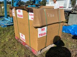 2366 - BOX OF PLASTIC TRAYS & BOLTS & NUTS