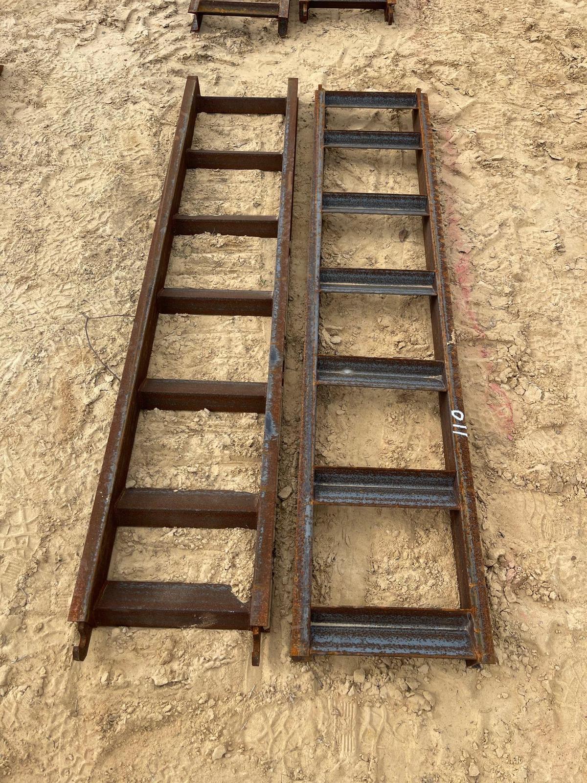 110 - PAIR OF 15" X 72" TRAILER RAMPS