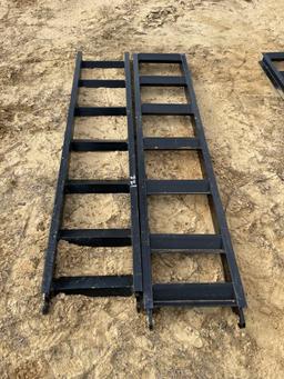 122 - PAIR OF 15" X 72" TRAILER RAMPS