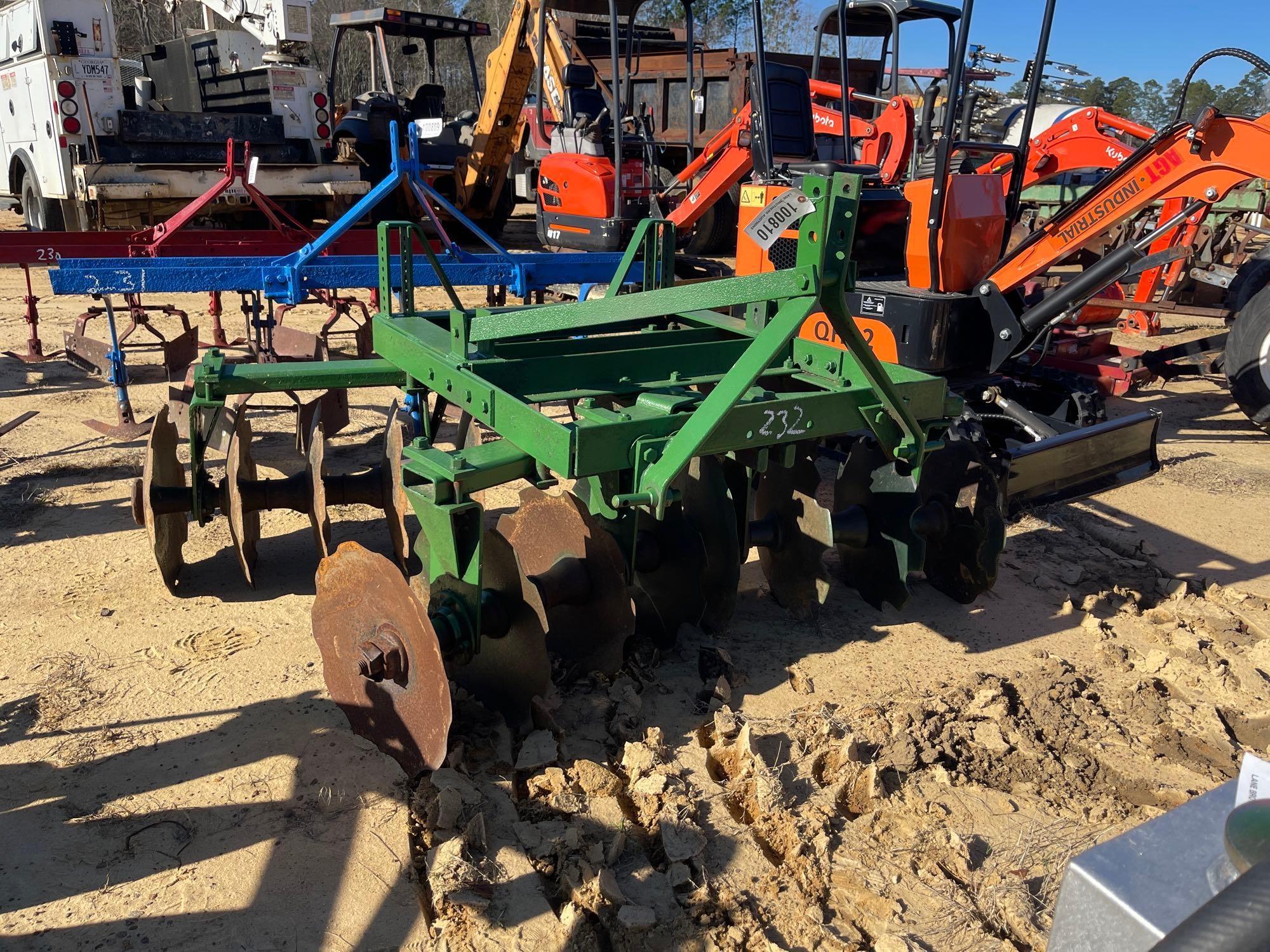 232 - 6' HARROW 3PT HITCH