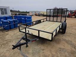 644 - NEW 2024 6' 4" X 12' GATE TRAILER