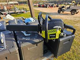 2001 - RYOBI 18" GAS CHAINSAW WITH CASE