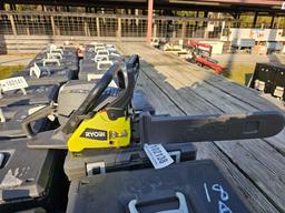 2006 - RYOBI 18" GAS CHAINSAW WITH CASE