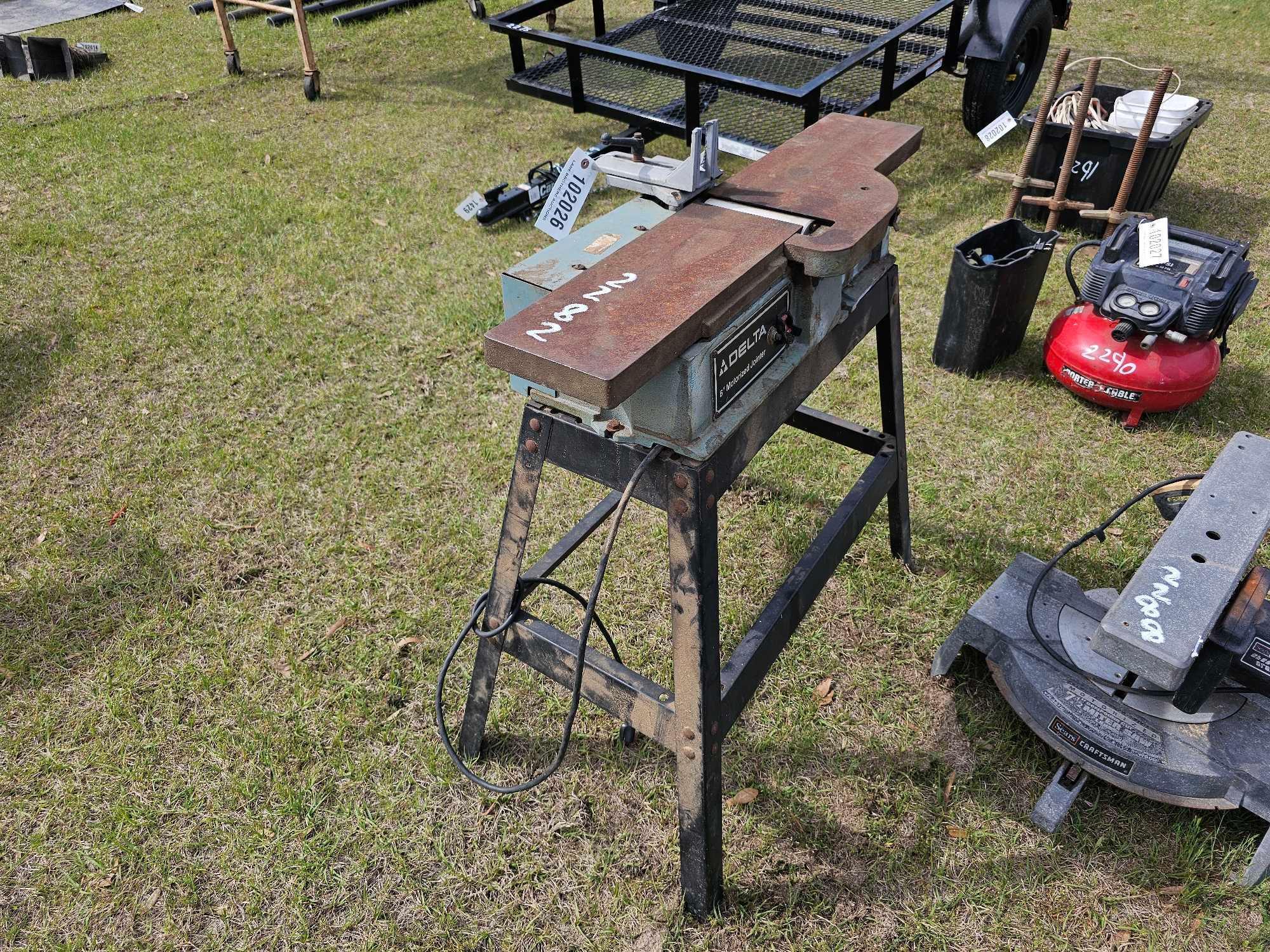 2282 - COMPOUND MITER SAW& DELTA PLANER SET K-9111