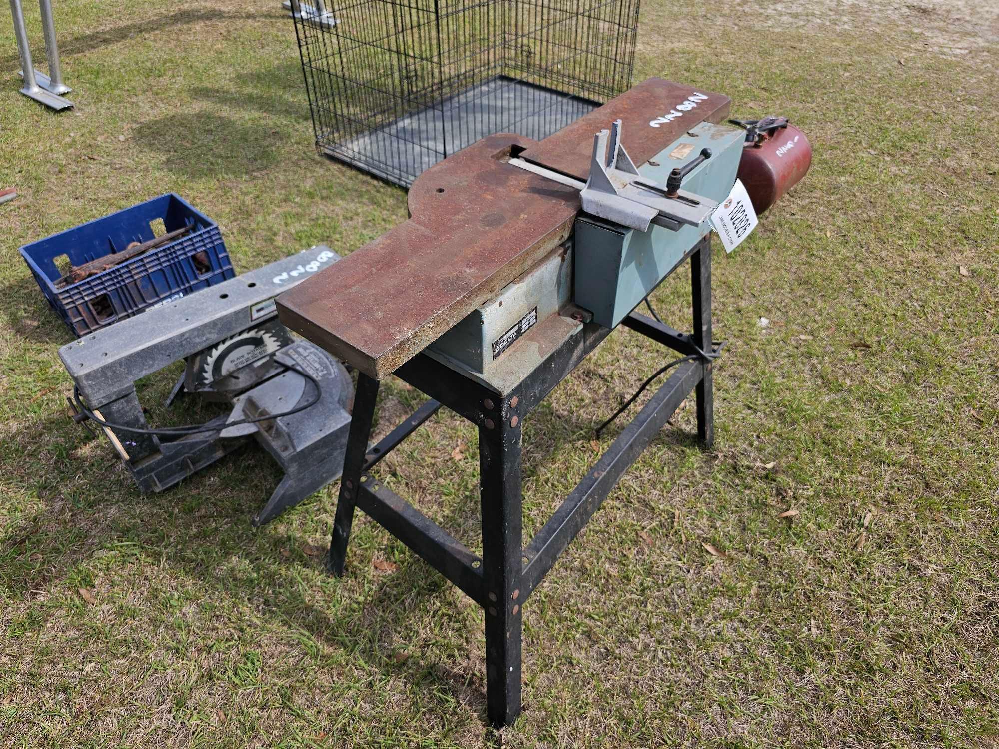 2282 - COMPOUND MITER SAW& DELTA PLANER SET K-9111