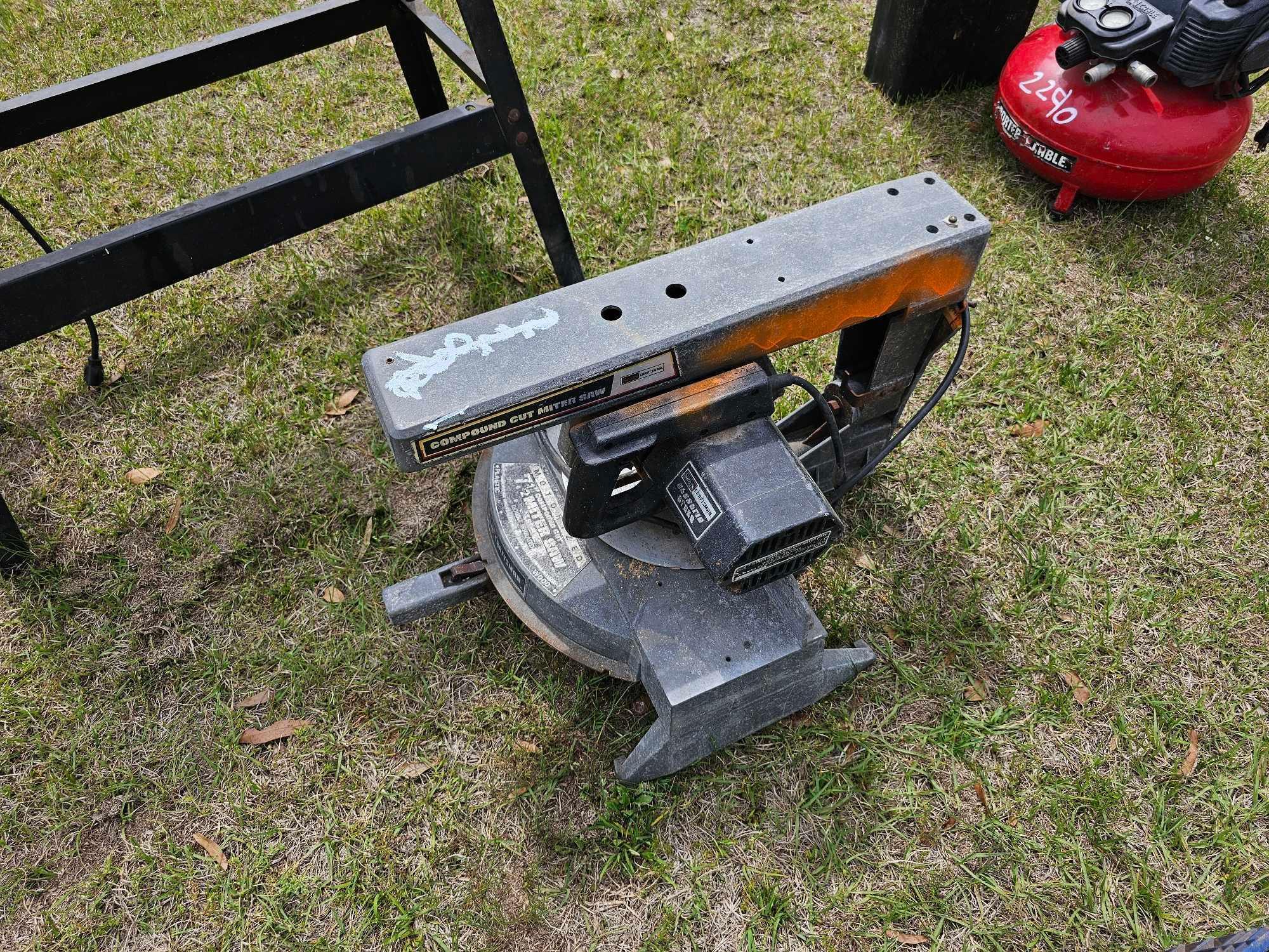 2282 - COMPOUND MITER SAW& DELTA PLANER SET K-9111