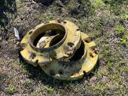 297 - ABSOLUTE - 2 - JD TRACTOR TIRE WEIGHTS