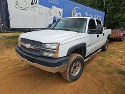 1143 - 2003 CHEVROLET 2500 HD SILVERADO TRUCK