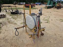 121 - 3 PT HITCH 35 GAL SPRAYER