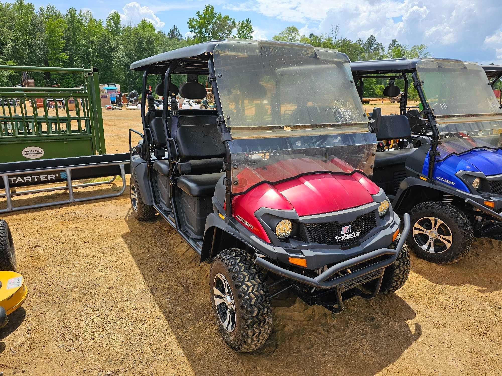 170 - NEW TRAILMASTER 450 4WD ATV