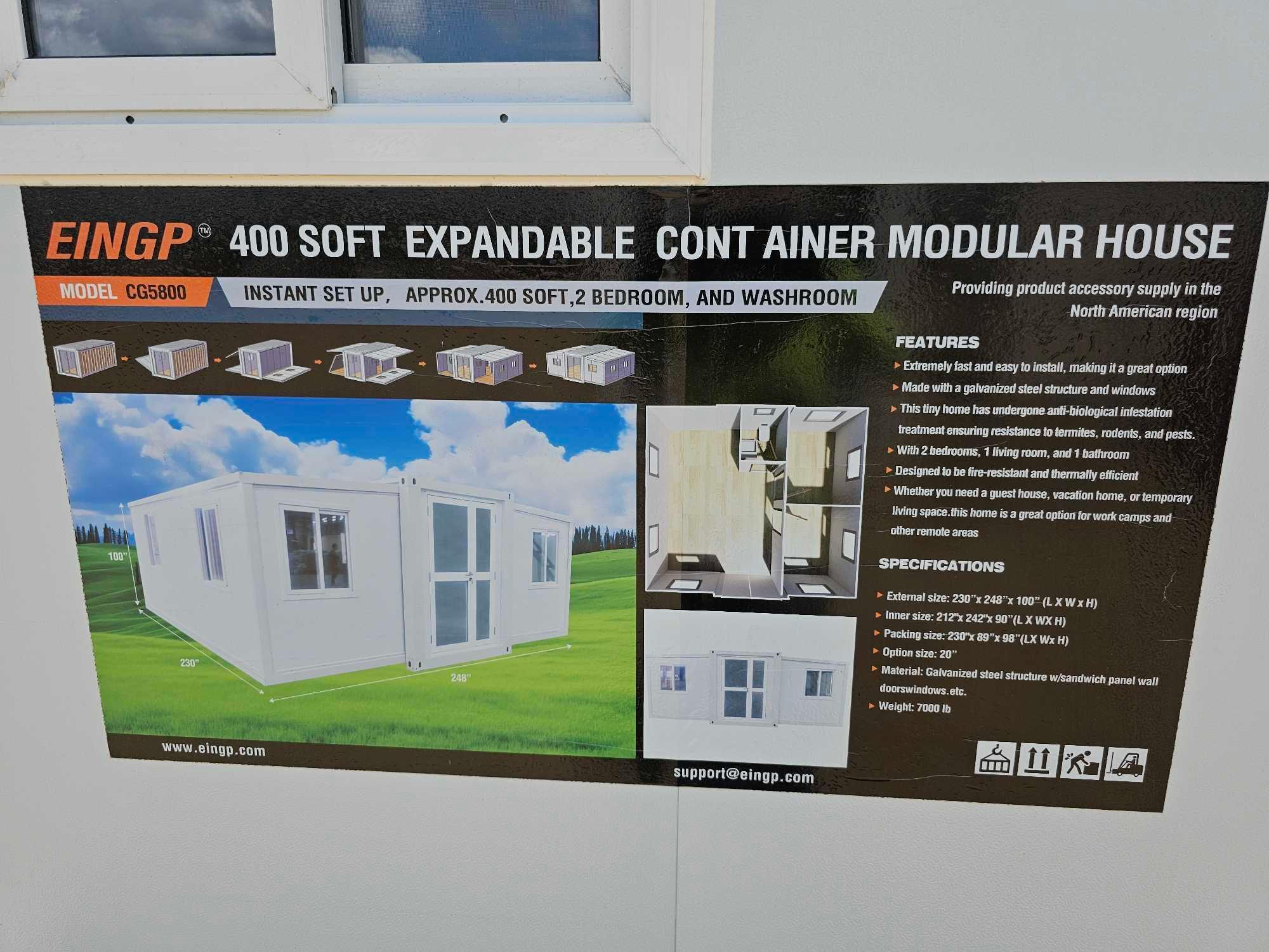 594 -ABSOLUTE - EXPANDABLE CONTAINER MODULAR HOUSE