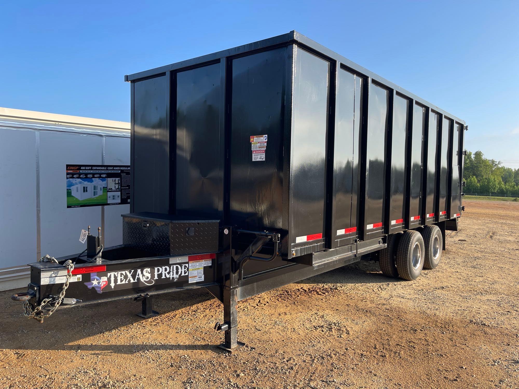 600 - NEW 2023 TEXAS PRIDE DUMP TRAILER