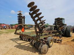 733 - JOHN DEERE 20' FOLDING HARROW PULL BEHIND