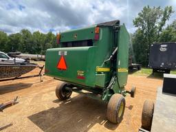 986 - 457 JOHN DEERE MEGA WIDE HAY BALER