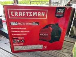 2069 - ABSOLUTE - CRAFTSMAN 2500 WATT GENERATOR