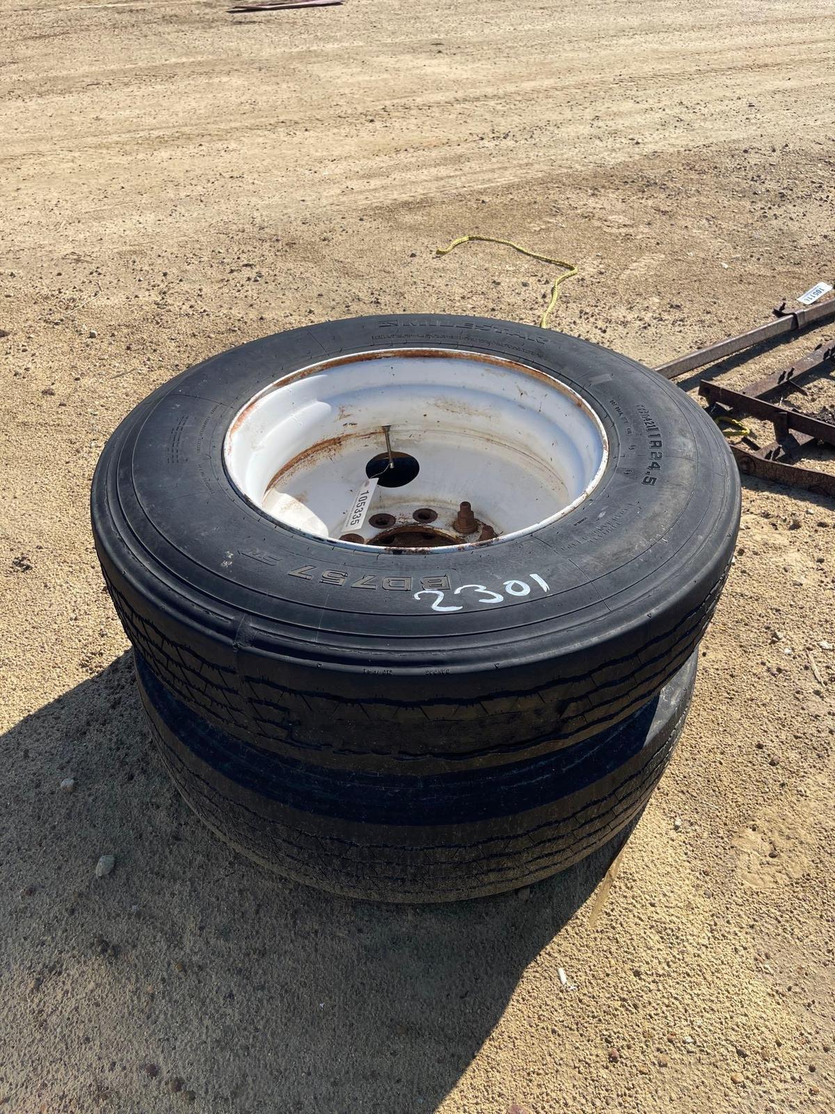 2301 - TIRES WITH RIMS