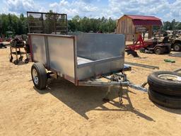 2779 - 4' X 8' SINGLE AXLE TRAILER