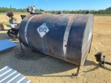 209 - 500 GAL FUEL TANK WITH PUMP