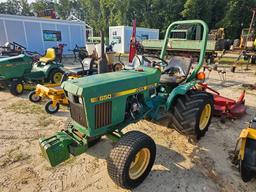 122 - JOHN DEERE 650 2WD TRACTOR