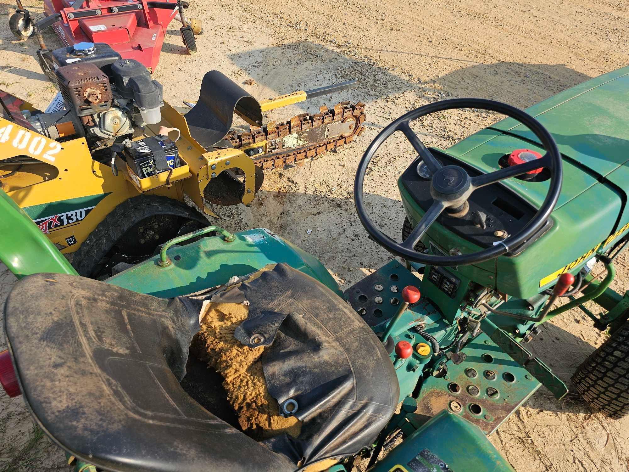 122 - JOHN DEERE 650 2WD TRACTOR