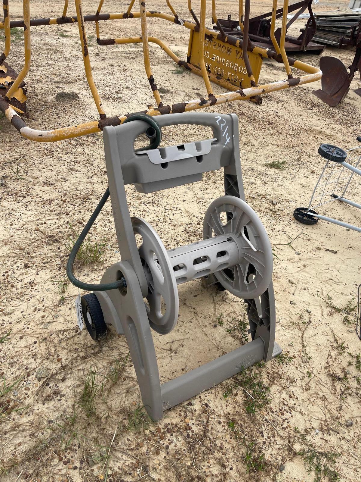 2214 - 3 TOOL BOXES AND HOSE REEL