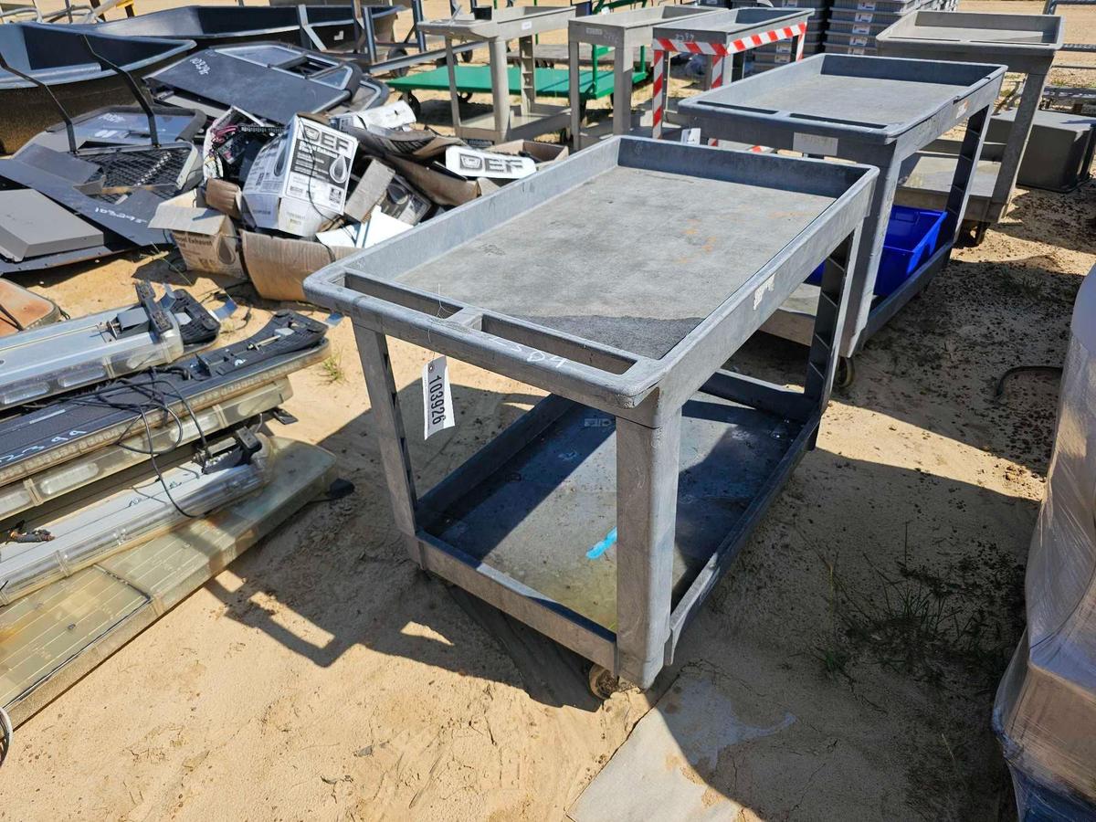 2384 - ABSOLUTE - PLASTIC ROLLING CART