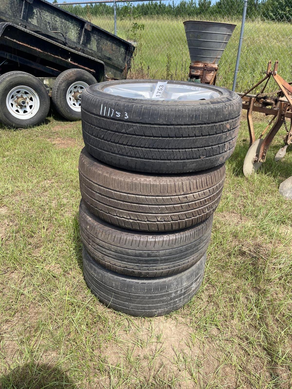 2869 - SET OF CAMERO RIMS & TIRES