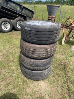 2869 - SET OF CAMERO RIMS & TIRES