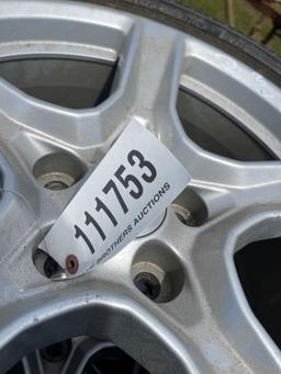 2869 - SET OF CAMERO RIMS & TIRES
