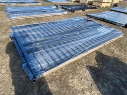 215 - ABSOLUTE - 20' X 7' DOUBLE IRON GATE