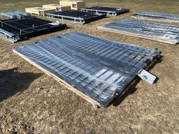215 - ABSOLUTE - 20' X 7' DOUBLE IRON GATE