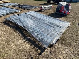 215 - ABSOLUTE - 20' X 7' DOUBLE IRON GATE
