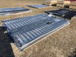 216 - ABSOLUTE - 20' X 7' DOUBLE IRON GATE
