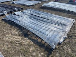 216 - ABSOLUTE - 20' X 7' DOUBLE IRON GATE