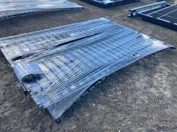 216 - ABSOLUTE - 20' X 7' DOUBLE IRON GATE