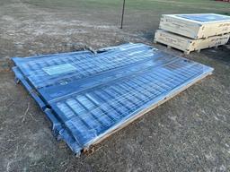 218 - ABSOLUTE - 20' X 7' DOUBLE IRON GATE