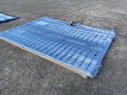 218 - ABSOLUTE - 20' X 7' DOUBLE IRON GATE