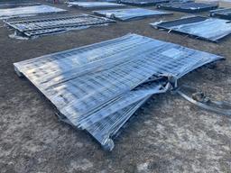 218 - ABSOLUTE - 20' X 7' DOUBLE IRON GATE