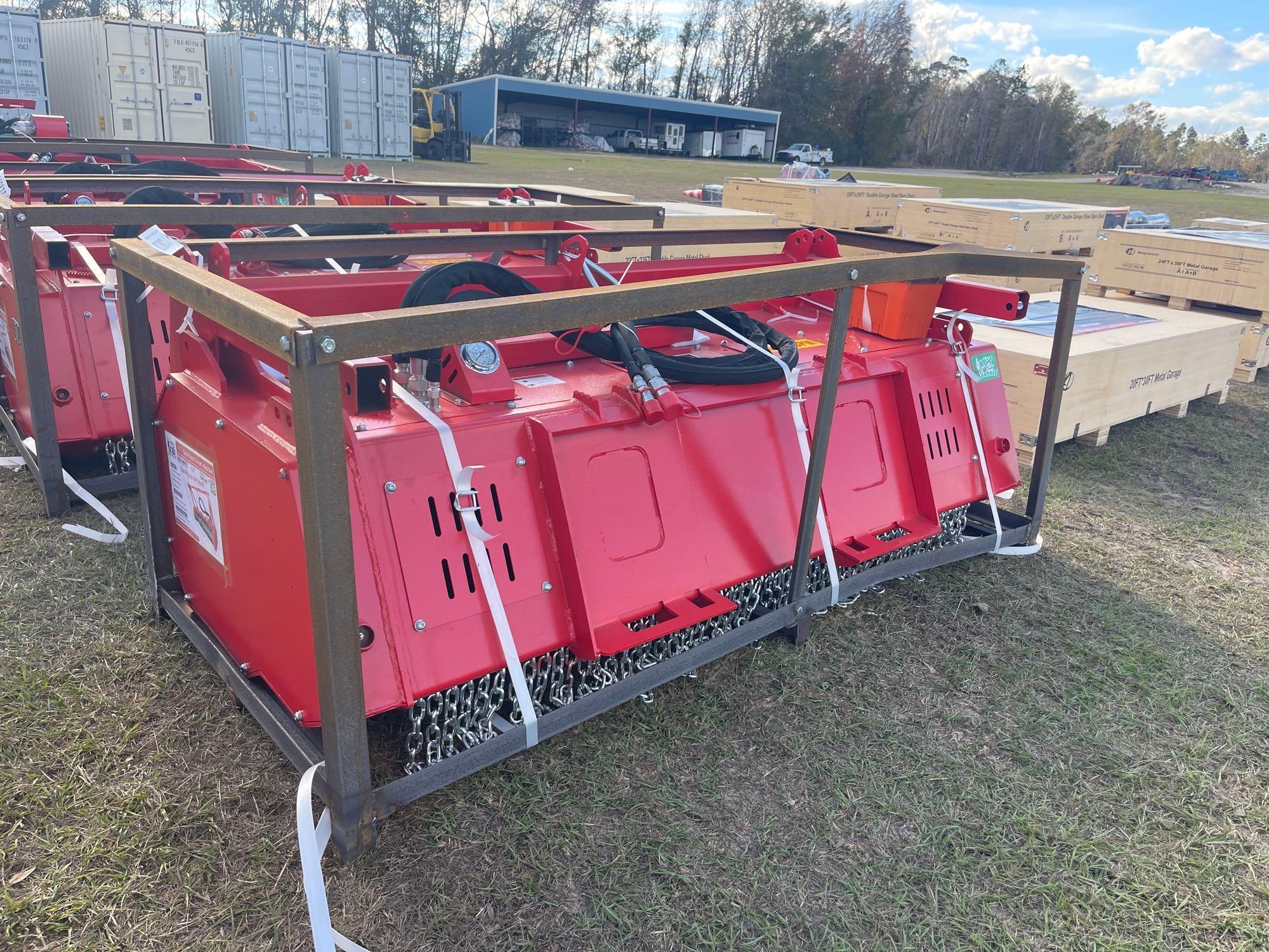243 - ABSOLUTE - RAYTREE RMBD72 STEEL DRUM MULCHER