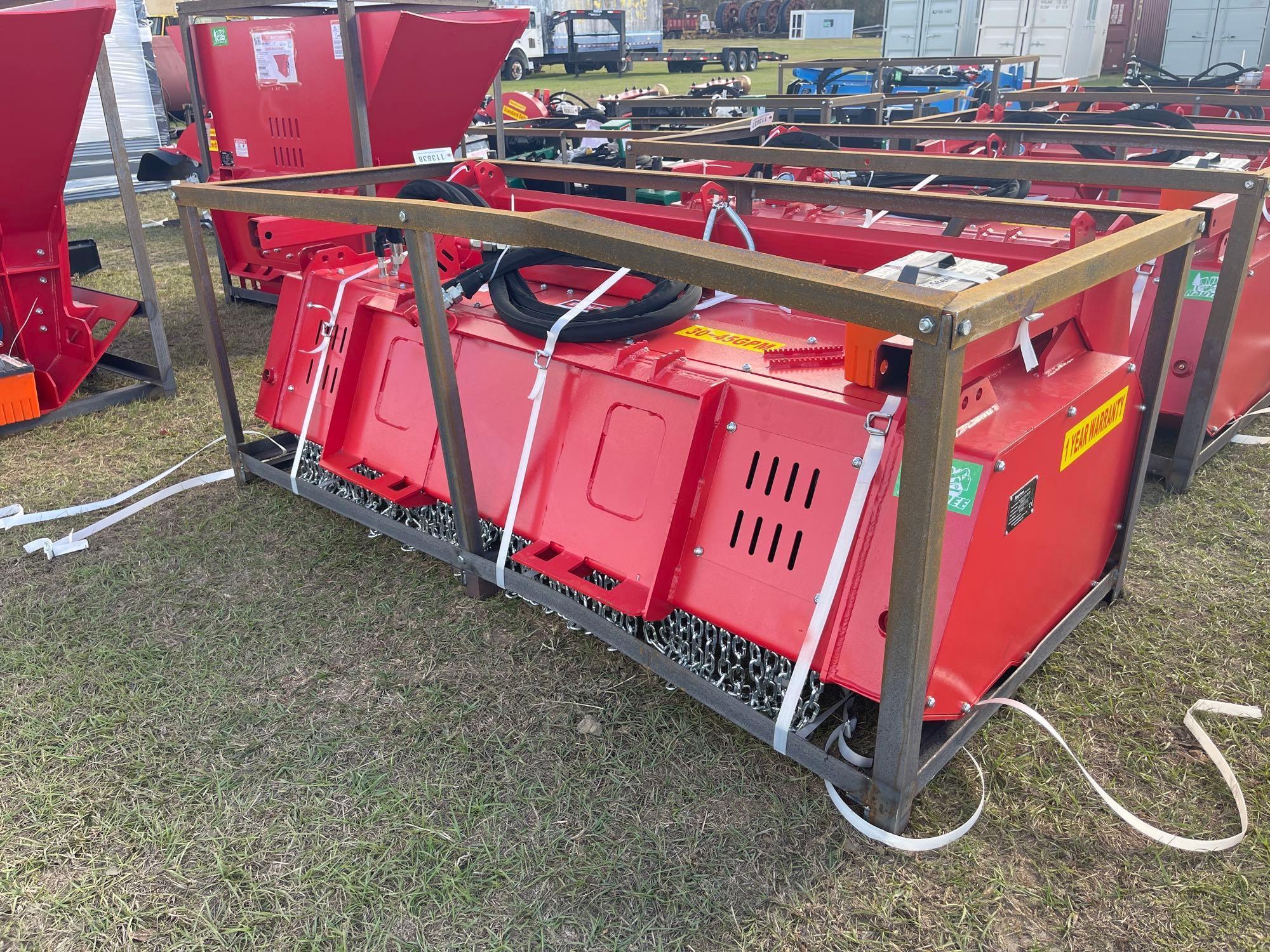 243 - ABSOLUTE - RAYTREE RMBD72 STEEL DRUM MULCHER