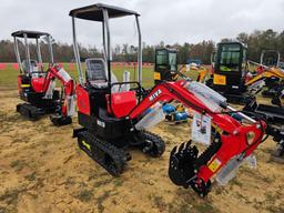 391 - ABSOLUTE - NEW MIVA MINI EXCAVATOR