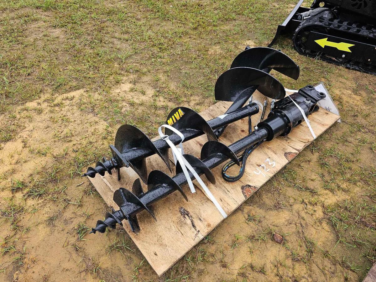 423 - ABSOLUTE - MINI EXCAVATOR AUGER