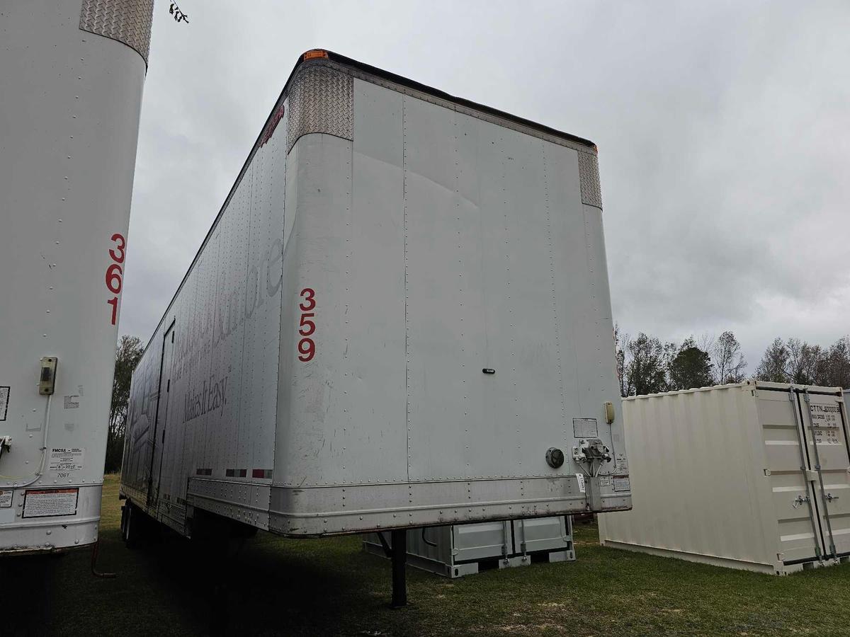 683 - 202 GREAT DANE 53" ENCLOSED TRAILER