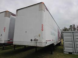 683 - 202 GREAT DANE 53" ENCLOSED TRAILER