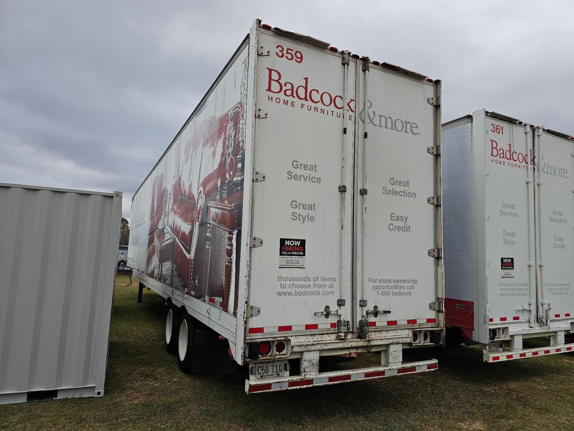 683 - 202 GREAT DANE 53" ENCLOSED TRAILER